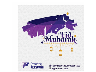 Pronto Errands' Eid Poster