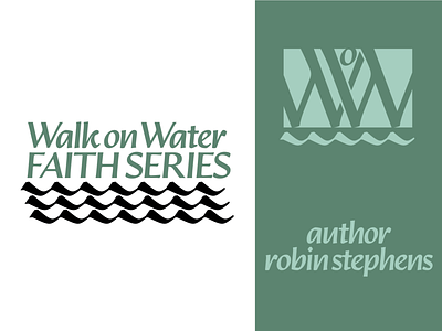 Walk on Water Faith Series children's book author branding