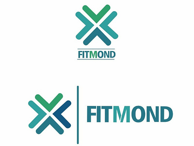 Fitmond app branding graphic design logo sport