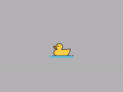 Rubber Duck art dots lines loader motion motionui