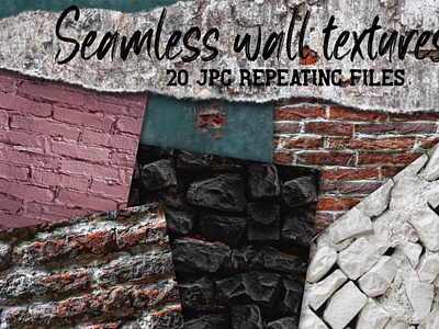 Seamless wall textures photo project