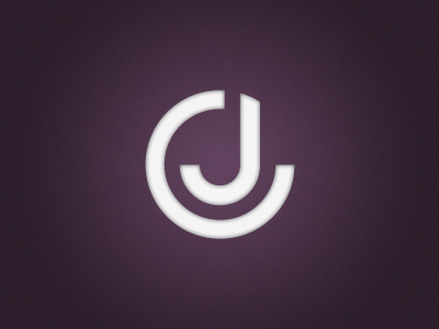 JC custom logo monogram type typography