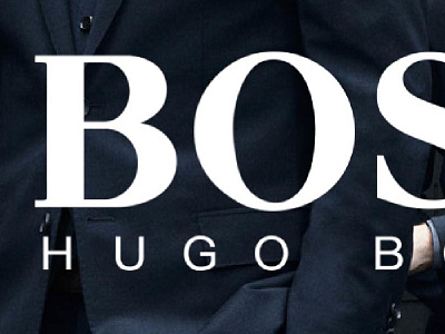 Hugo Boss ecommerce landing page website