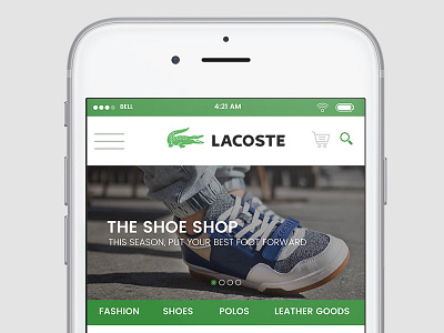 Lacoste Shopping App