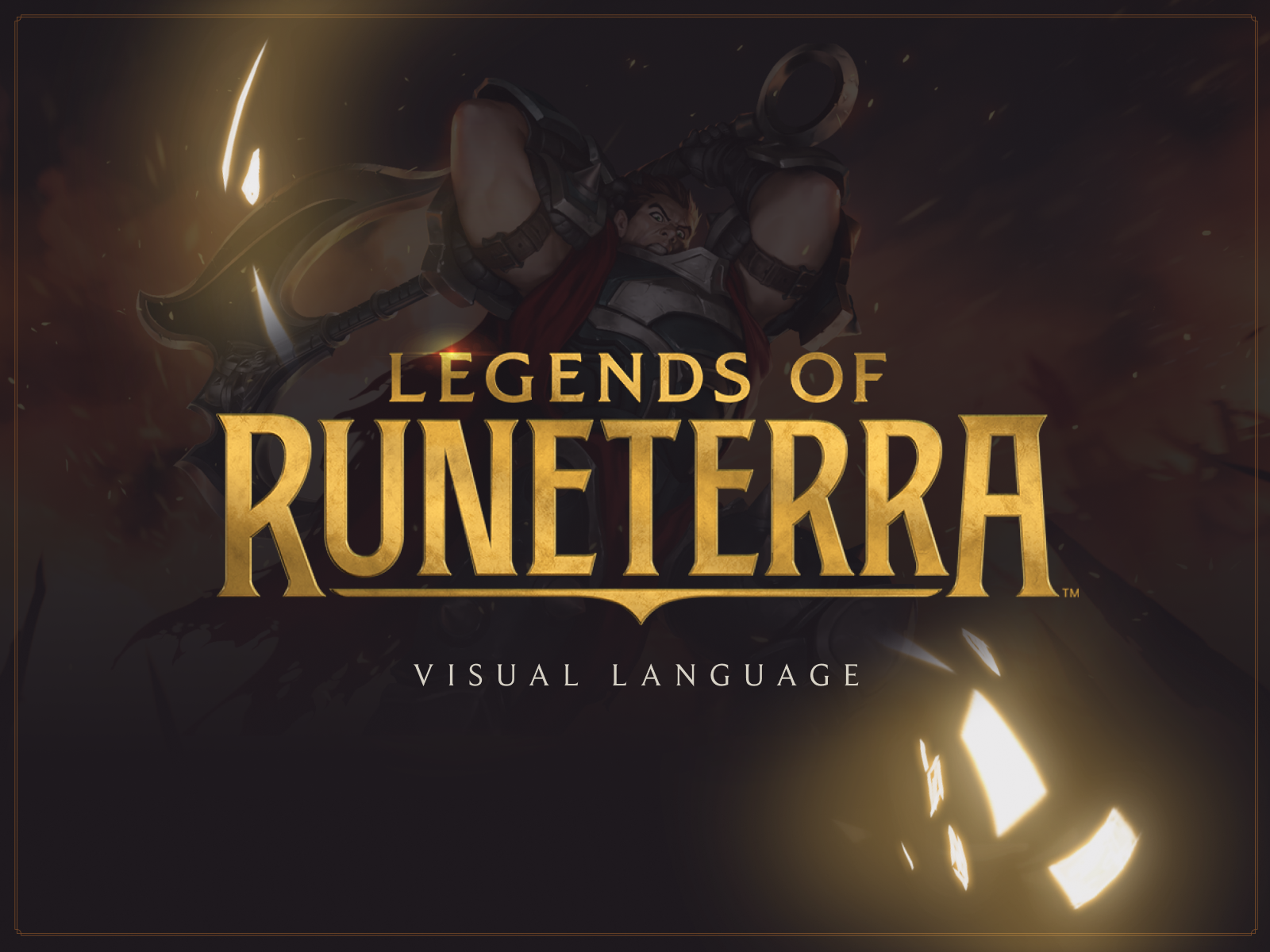 Legends of Runeterra Case Study Launch digital painting figma gaming illustration material rendering type typography ui video game ui