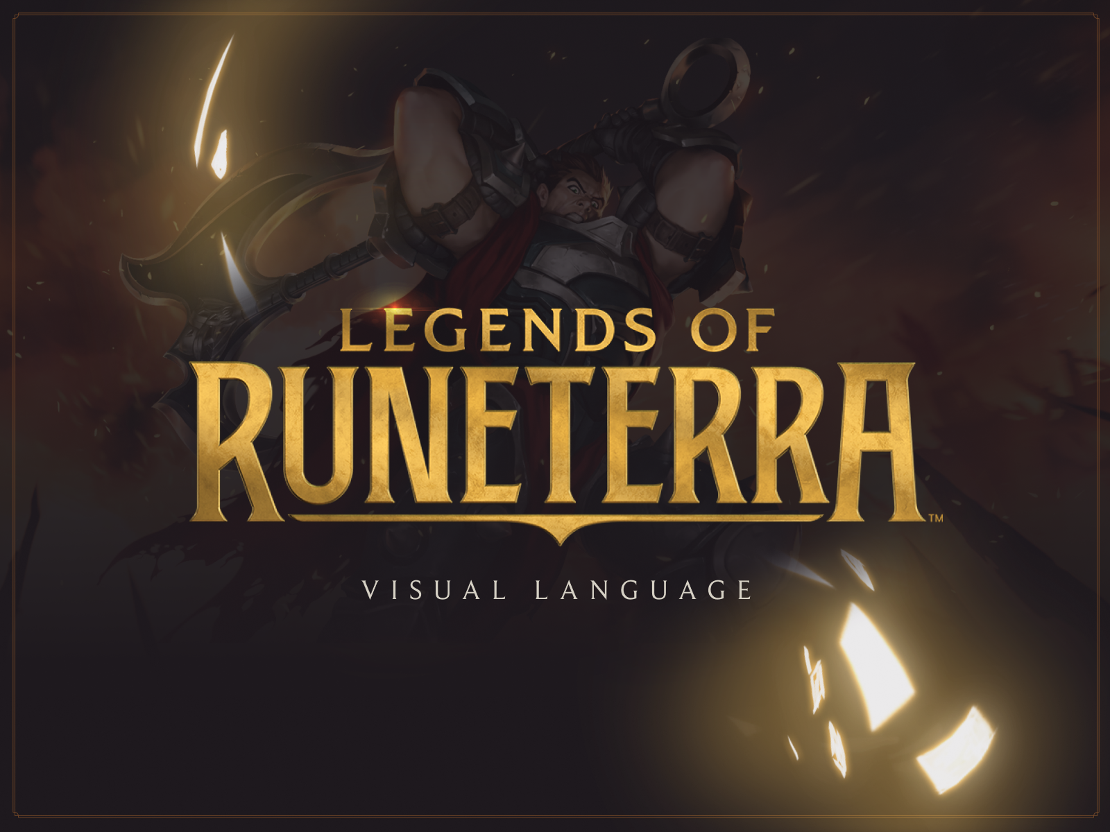 Legends of Runeterra Case Study Launch by Aaron Sather for Riot Games