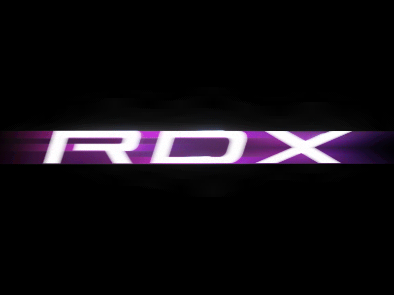 2019 Acura Rdx car color design motion typography