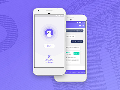 Xchange Assistant App Concept