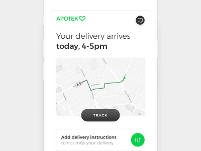 Airmee - Delivery Tracking delivery design logistics map mobile platform tracking ui urban user interface web