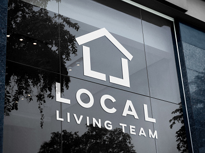 Local Living Team / Brand Identity Design branding design logo typography vector