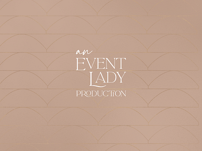 An Event Lady Production - Brand Identity & Web Design branding design graphic design logo typography