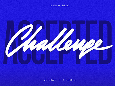 WHO'S IN? brush calligraphy challenge lettering madness
