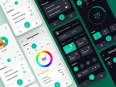 Amazon Alexa Redesign Application alexa alexadesign amazone darktheme digital digitalhome dribbble iosapp iosdesign lighttheme mobileappdesign smarthomeapp smarthomeappdesign styleguide typography ui uiuxdesign userexperience userinterface ux