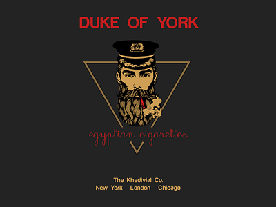 Duke of York ai design illustration poster