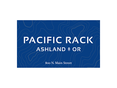 Pacific Rack Business Card ai branding design graphic design logo