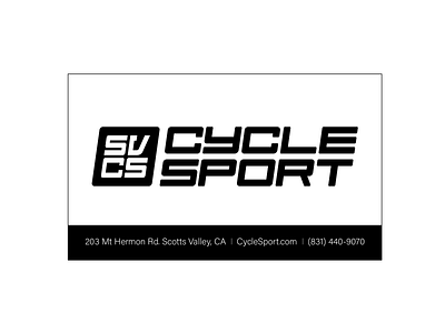 Cycle Sport Business Card