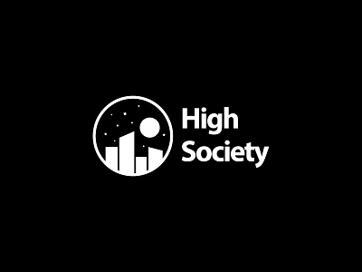 High Society Logo Design | Minimalist Logo | App Logo | Logo branding design logo