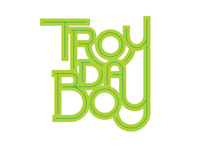 Troy Da Boy Green crooklyn spike lee typography