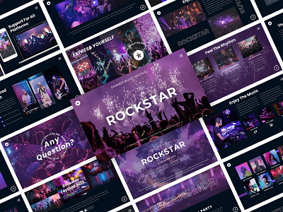 Rockstar - Music Event Presentation Template