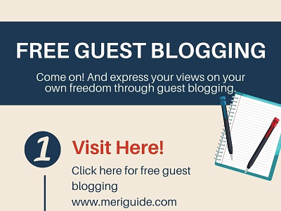 Free Guest Posting Sites in India- Meri Guide blog post blogging site guest blog guest post