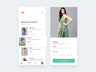 Myntra App Concept