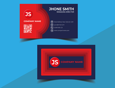 Business Card 3d animation branding business card business card design business card design template card design design graphic design illustration logo motion graphics professional ui vector