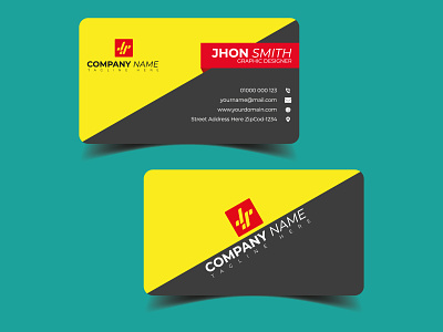 Business Card 3d animation branding business card business card design business card design template card design design illustration logo