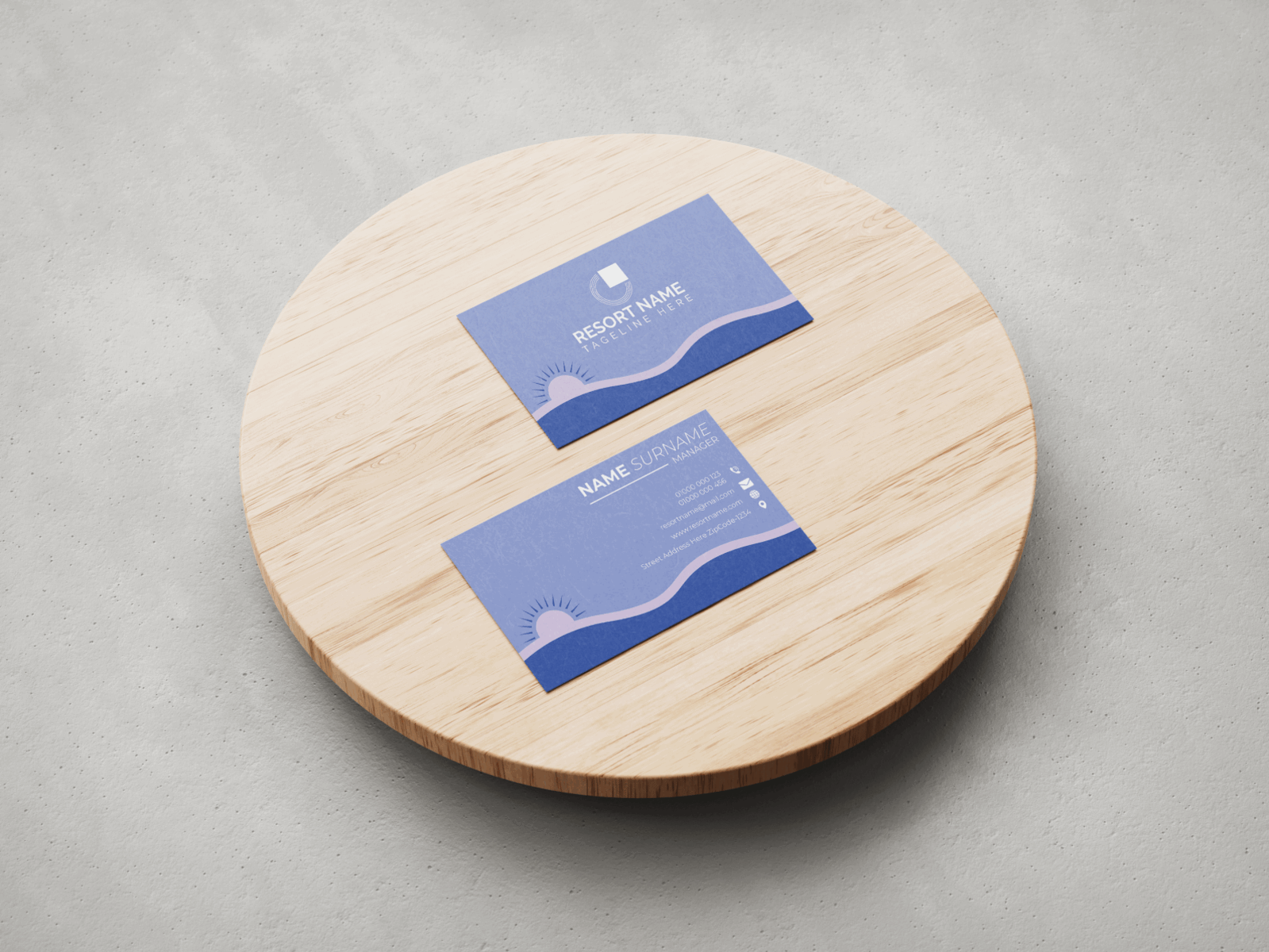 Resort Business Card