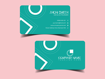 Business Card 3d animation branding business card business card design business card design template card design design illustration logo