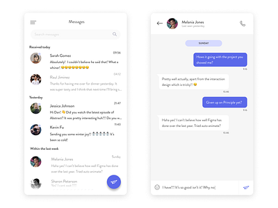 Daily UI #13 | Chat