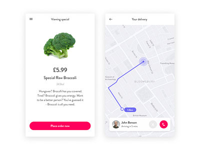 Daily UI #20 | Location Tracker brocolli daily ui dark ui design figma food app location app location pin locator minimal product design ui uipractice uiux ux ui visual visual design