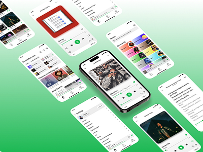Spotify Light Mode app branding design graphic design ui ux