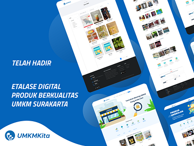 UMKMKita web UI design