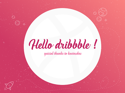 Hello dribbble ! design dribbble firstshot invitation student thanks