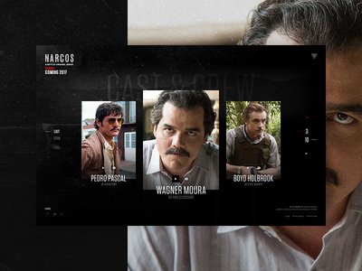 Narcos TV serie - Cast & Crew criminal drug escobar lord money serie tv website