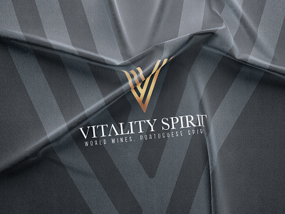 Vitality Spirit - fabric brand brand and identity branding identity logo mark symbol typography wine wines