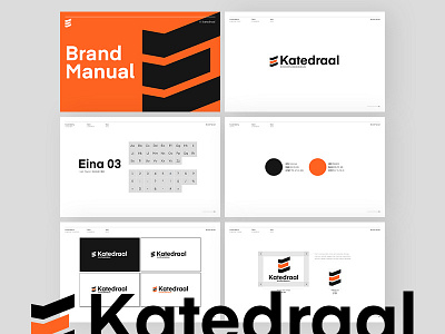 e-Katedraal logo brand branding design icon logo training center typography vector