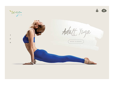 Website Yogalavie adult design home homepage page product web webdesign website yoga