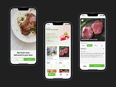 Thooyabhoomi - Heathy Meaty App | Design By Vish Gyana