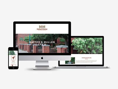 Matteo & Mullen, CPA's: Web Design