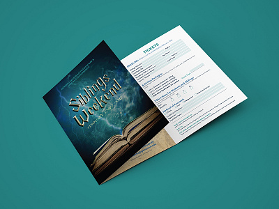 Siblings Weekend Brochure: Harry Potter Theme