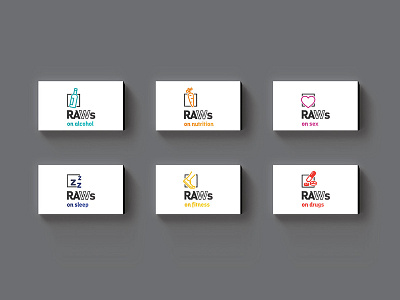 Logo System: RAs for Wellness