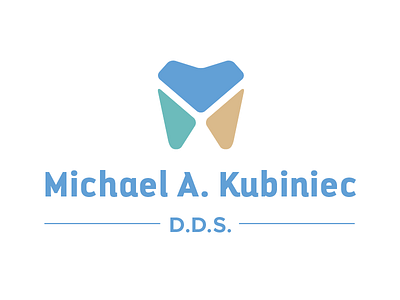 Dentist Office: Logo brand development dental dentist logo design print design
