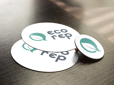 Eco Rep Logo Pin