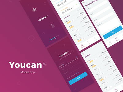 YouCan_E-commerce platform app app ui app ui ux ecommerce illustration mobile design webdesign