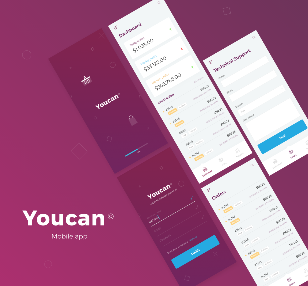 YouCan_E-commerce platform app by Abdellatif El Mellouki on Dribbble
