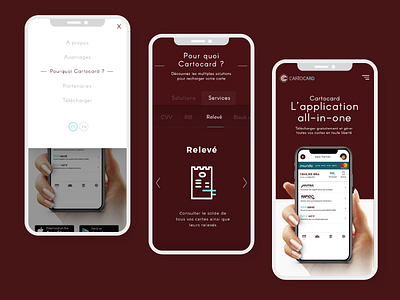 Cartocard - Mobile UI application brand design illustration ui