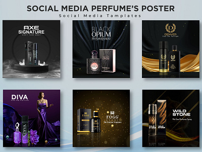 SOCIAL MEDIA POSTER banner design graphic design perfumes poster poster poster design social media poster social media poster design social media tamplate tamplate