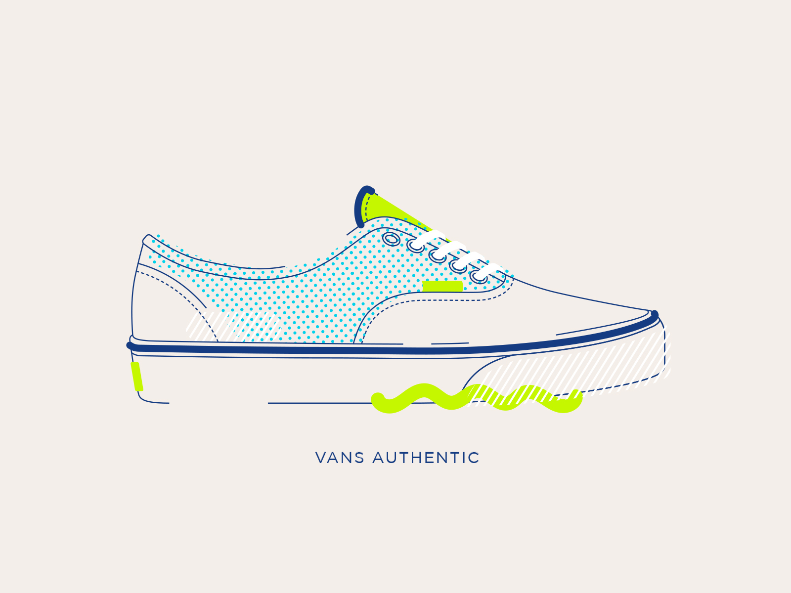 Vans authentic clearance cartoon