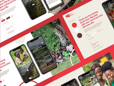Jesus Film Project - Design Showcase app applicationdesign branding design minimal ui ux web